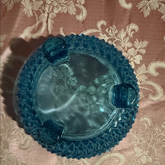 Vintage Blue Indiana glass candy dish - Picture 2 of 4